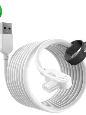 Klatre USB-A to USB-C VR Headset Oculus Link Cable(16ft/5m)